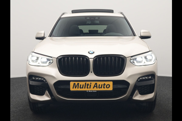 BMW X3 xDrive30e M Sport Plug In Hybrid 293pk Dealer O.H PHEV | Trekhaak Af Fabriek | Panodak | Adaptive Cruise | 360 Camera | Head Up | Sportstoelen Memory & Verwarmd | Harman & Kardon | Keyless | Apple Carplay | Virtual | Navigatie | DAB |