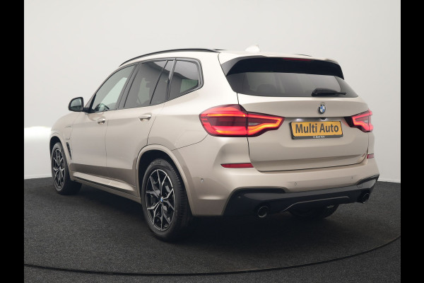 BMW X3 xDrive30e M Sport Plug In Hybrid 293pk Dealer O.H PHEV | Trekhaak Af Fabriek | Panodak | Adaptive Cruise | 360 Camera | Head Up | Sportstoelen Memory & Verwarmd | Harman & Kardon | Keyless | Apple Carplay | Virtual | Navigatie | DAB |