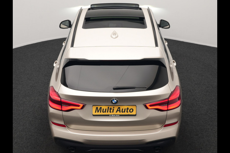 BMW X3 xDrive30e M Sport Plug In Hybrid 293pk Dealer O.H PHEV | Trekhaak Af Fabriek | Panodak | Adaptive Cruise | 360 Camera | Head Up | Sportstoelen Memory & Verwarmd | Harman & Kardon | Keyless | Apple Carplay | Virtual | Navigatie | DAB |