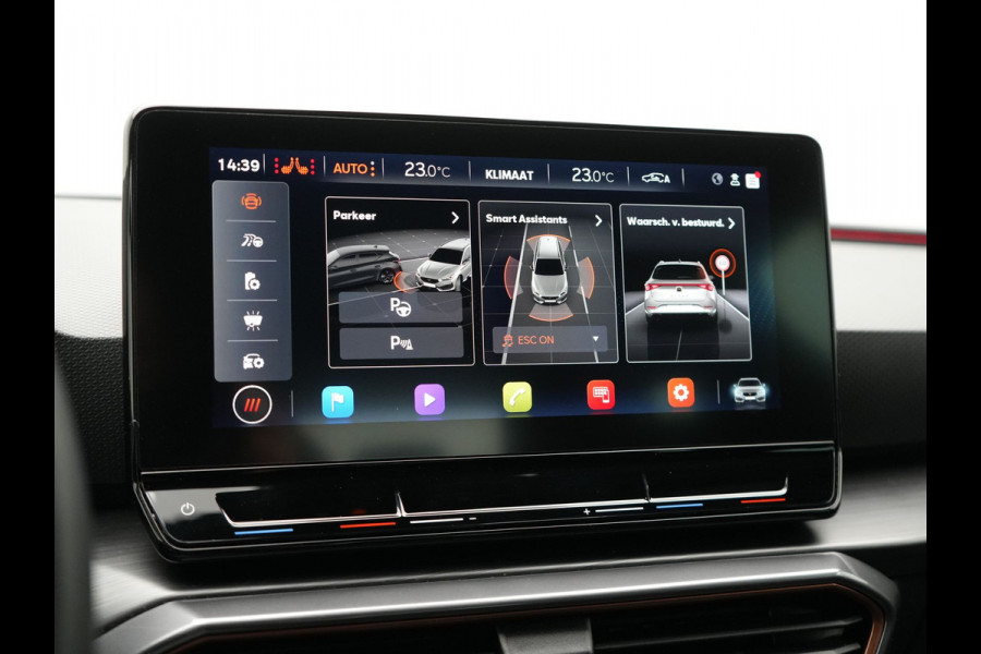 CUPRA Leon 1.4 e-Hybrid VZ Plug In Hybrid 245pk Dealer O.H PHEV | Adaptive Cruise | Camera | Keyless | Sportstoelen Verwarmd | Apple Carplay | Sfeerverlichting | Virtual | Navigatie | DAB+ | 19"L.M |