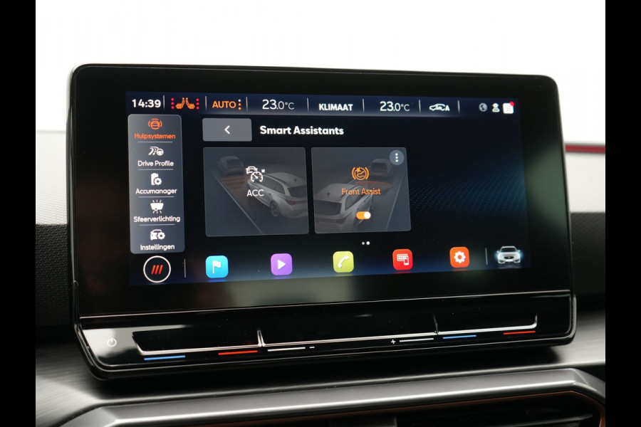 CUPRA Leon 1.4 e-Hybrid VZ Plug In Hybrid 245pk Dealer O.H PHEV | Adaptive Cruise | Camera | Keyless | Sportstoelen Verwarmd | Apple Carplay | Sfeerverlichting | Virtual | Navigatie | DAB+ | 19"L.M |