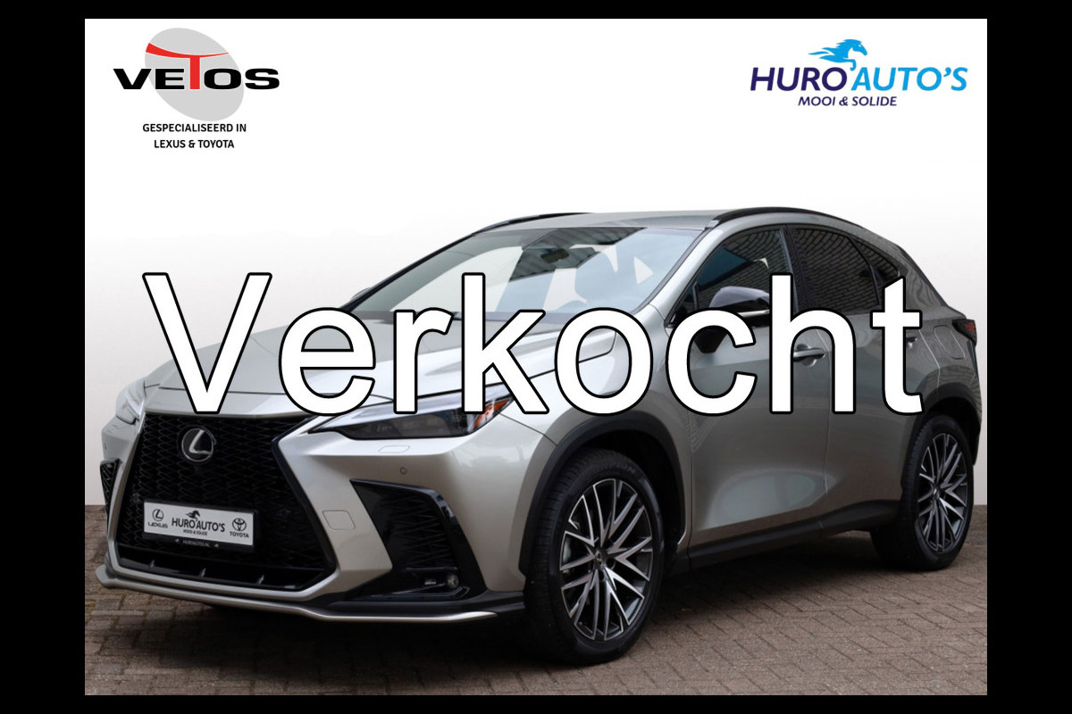 Lexus NX 350h AWD F Sport Line | Head up | Stoelventilatie | 360 Camera