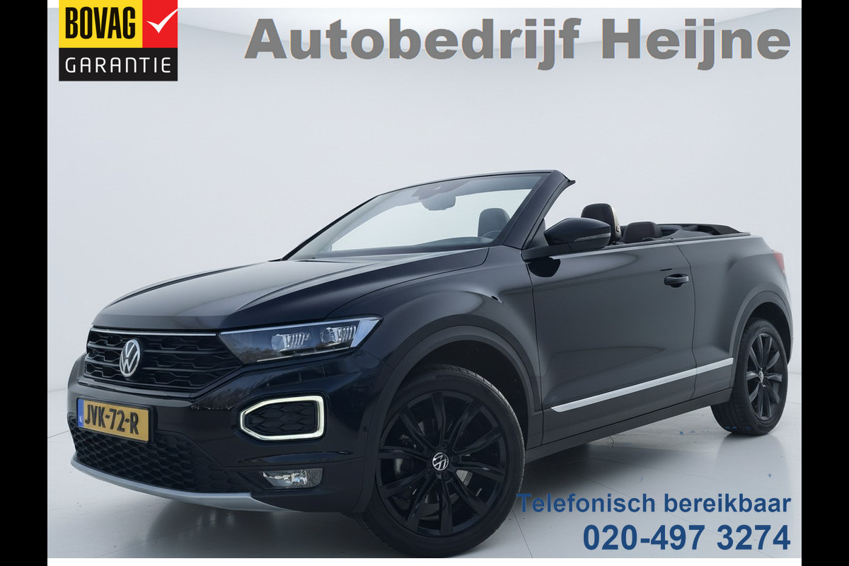Volkswagen T-Roc Cabrio 1.5 TSI 150PK STYLE SPORT ST/STOELVERW TREKHAAK/NAVI/VIRTUAL/LEDER