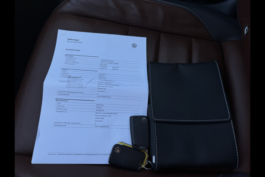 Volkswagen T-Roc Cabrio 1.5 TSI 150PK STYLE SPORT ST/STOELVERW TREKHAAK/NAVI/VIRTUAL/LEDER