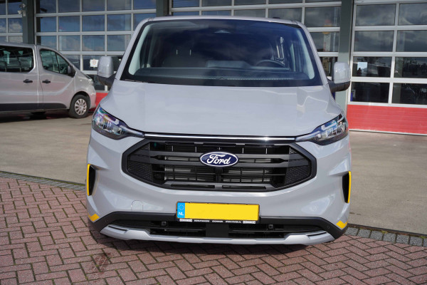 Ford Transit Custom 320L 2.0 TDCI 136PK L2H1 Trail DubbelCabine Schuifdeur L/R Nr. V090 | Airco | Adap | Navi| Camera | Blis |20 Inch Lm velgen DEMO