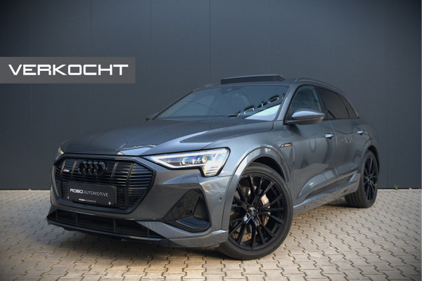 Audi e-tron 50 quattro S edition 71 kWh | S Line | Black Edition | Panoramadak | Memory Seats | Camera | Luchtvering | Adaptive Cruise Control | Trekhaak | Keyless | Matrix LED | Leder | Stoelverwarming | NAP | BTW