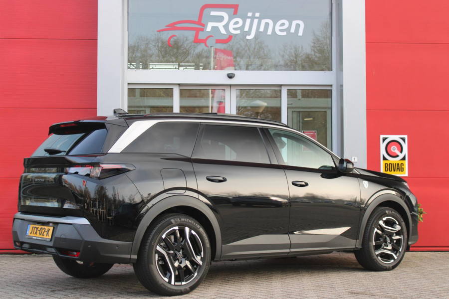 Peugeot 5008 1.6 plug-in Hybrid 195PK GT EXCLUSIVE 7 PERSOONS | PANORAMISCH SCHUIF/KANTEL DAK | FOCAL AUDIO SYSTEM | TREKHAAK MET AFNEEMBARE KOGEL | ELEKTRISCH BEDIENBARE VOORSTOELEN MET GEHEUGEN/MASSAGE FUNCTIE | STOEL/STUUR VERWARMING | NAVIGATIE | DRAADLOZE APPLE CARPLAY/ANDROID AUTO | FULL LED MATRIX KOPLAMPEN | 19" LICHTMETALEN VELGEN | ELEKTRISCH BEDIENBARE ACHTERKLEP | SFEER VERLICHTING | 360° CAMERA | DODEHOEK DETECTIE | KEYLESS ENTRY/START | 7,4KW ONBOARD CHARGER |