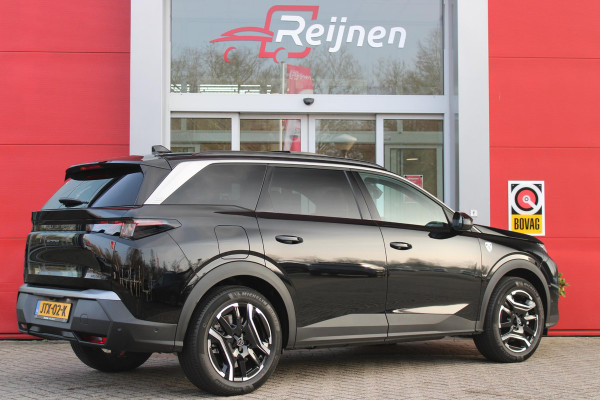 Peugeot 5008 1.6 plug-in Hybrid 195PK GT EXCLUSIVE 7 PERSOONS | PANORAMISCH SCHUIF/KANTEL DAK | FOCAL AUDIO SYSTEM | TREKHAAK MET AFNEEMBARE KOGEL | ELEKTRISCH BEDIENBARE VOORSTOELEN MET GEHEUGEN/MASSAGE FUNCTIE | STOEL/STUUR VERWARMING | NAVIGATIE | DRAADLOZE APPLE CARPLAY/ANDROID AUTO | FULL LED MATRIX KOPLAMPEN | 19" LICHTMETALEN VELGEN | ELEKTRISCH BEDIENBARE ACHTERKLEP | SFEER VERLICHTING | 360° CAMERA | DODEHOEK DETECTIE | KEYLESS ENTRY/START | 7,4KW ONBOARD CHARGER |