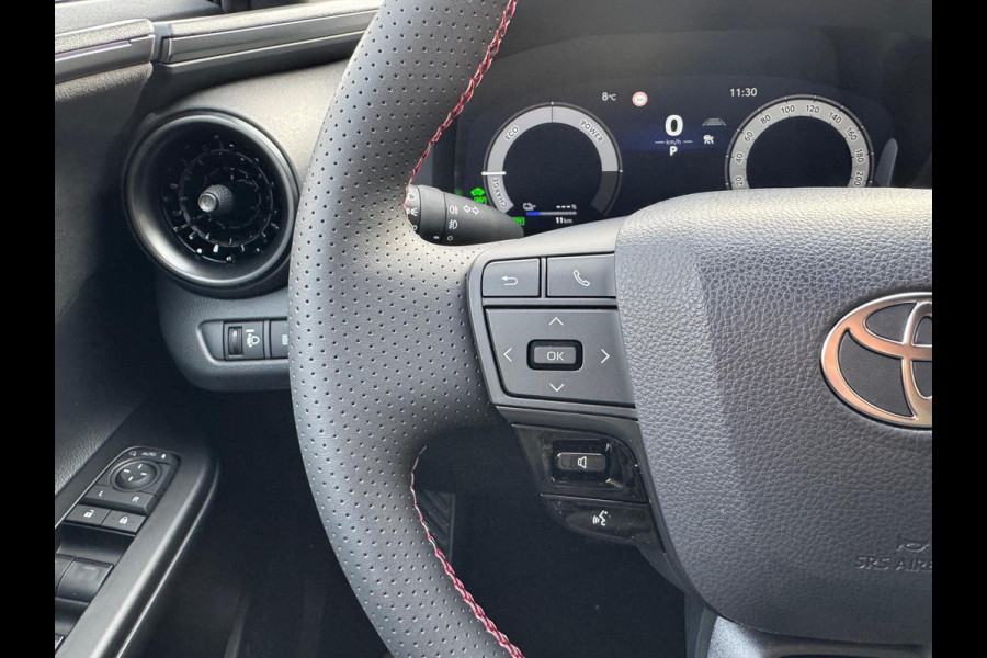 Toyota C-HR 2.0 High Power PHEV GR Sport | Elektrische achterklep, Stoel + Stuurverwarming, Half leer, Dodehoekherkenning, 19 inch, LED, Gro