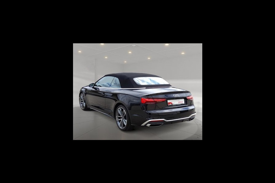 Audi A5 Cabriolet 40 Tfsi S-LINE ** MATRIX, VIRTUAL, HALF LEDER, KEYLESS, 19-inch LMV, SPIEGEL-PACK ** UNFALLFREI - VOL. DEALER ONDERH ** ** INFORMEER OOK NAAR ONZE AANTREKKELIJKE FINANCIAL-LEASE TARIEVEN **