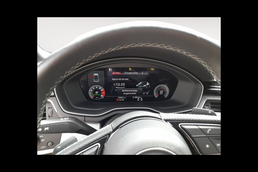 Audi A5 Cabriolet 40 Tfsi S-LINE ** MATRIX, VIRTUAL, HALF LEDER, KEYLESS, 19-inch LMV, SPIEGEL-PACK ** UNFALLFREI - VOL. DEALER ONDERH ** ** INFORMEER OOK NAAR ONZE AANTREKKELIJKE FINANCIAL-LEASE TARIEVEN **