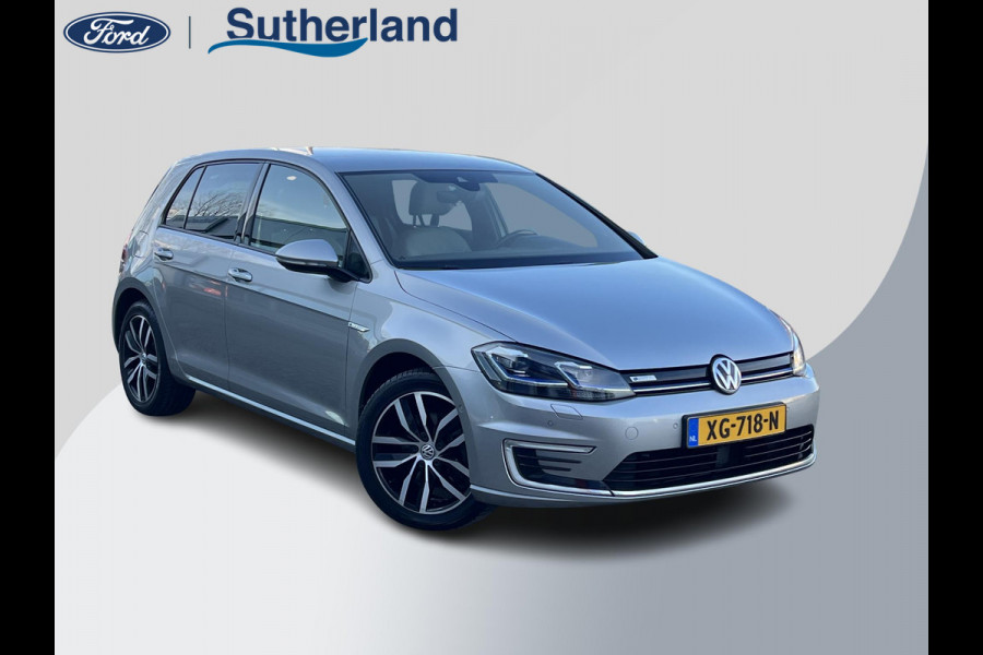 Volkswagen e-Golf e-Golf Virtual Cockpit | Lederen bekleding | Achteruitrijcamera | Warmtepomp | SOH 88,9% |