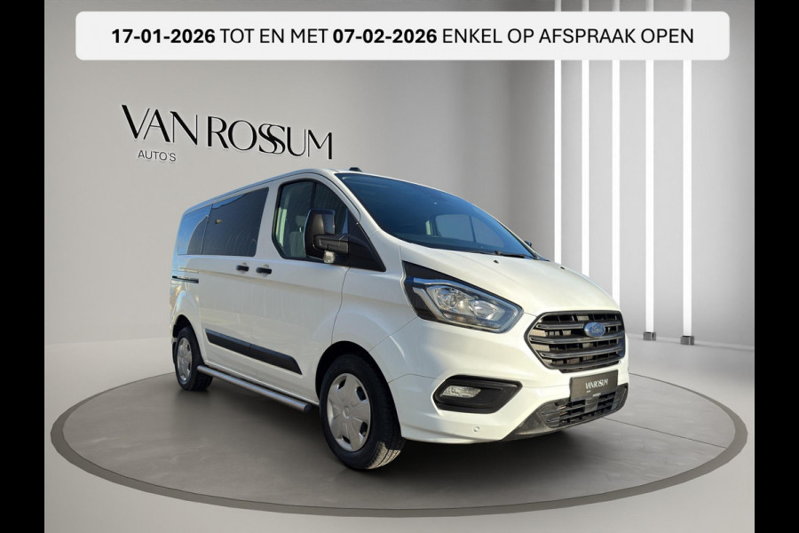 Ford Transit Custom 320 1.0 EcoBoost L1H1 PHEV 9P Trend Incl BTW/BPM | 9 Persoons | Stoelverwarming| Airco | Donker getint glas |
