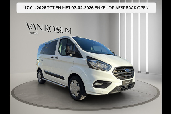 Ford Transit Custom 320 1.0 EcoBoost L1H1 PHEV 9P Trend Incl BTW/BPM | 9 Persoons | Stoelverwarming| Airco | Donker getint glas |