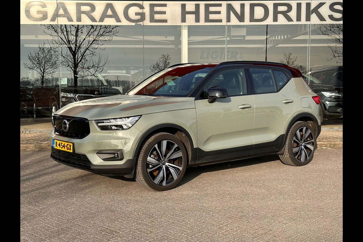 Volvo XC40 Recharge P8 AWD R-Design | SOH: 92,1% | Leder | Two Tone | Adaptive CC | Camera | BlindSpot |