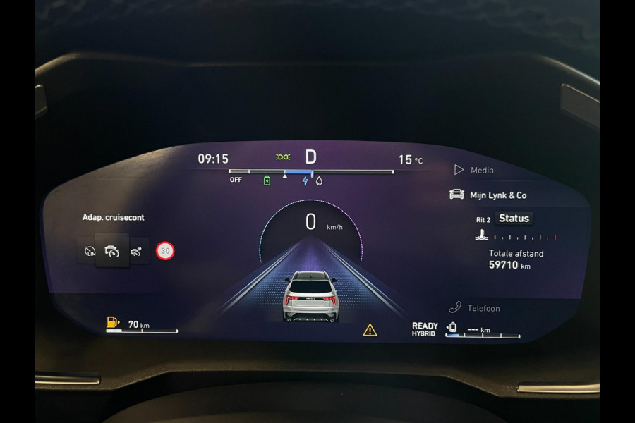 Lynk & Co 01 1.5|11-2022|PHEV|BLACK|PANO|ACC|360 CAMERA|ANDROID/CARPLAY|STOELVERW|INFINITY AUDIO|MEMORY|ELEK. A-KLEP + INTERIEUR|