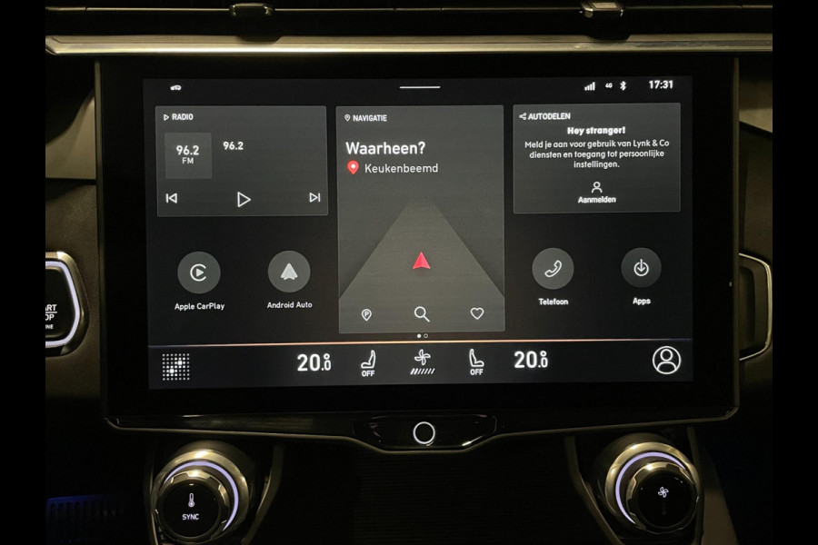 Lynk & Co 01 1.5|11-2022|PHEV|BLACK|PANO|ACC|360 CAMERA|ANDROID/CARPLAY|STOELVERW|INFINITY AUDIO|MEMORY|ELEK. A-KLEP + INTERIEUR|