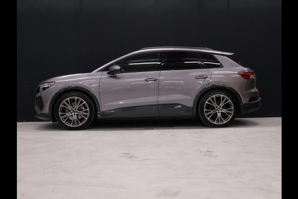 Audi Q4 e-tron 40 Launch edition Advanced Plus 77 kWh [APPLE CARPLAY, ANDROID, DIGITAL DASH, STOELVERWARMING, ADAPTIVE CRUISE, CAMERA, PDC V+A, ELEK. ACHTERKLEP, CLIMATE, NIEUWSTAAT]
