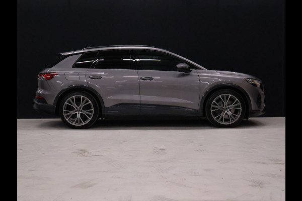 Audi Q4 e-tron 40 Launch edition Advanced Plus 77 kWh [APPLE CARPLAY, ANDROID, DIGITAL DASH, STOELVERWARMING, ADAPTIVE CRUISE, CAMERA, PDC V+A, ELEK. ACHTERKLEP, CLIMATE, NIEUWSTAAT]