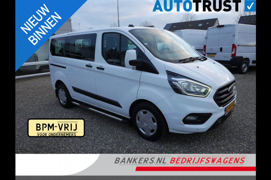 Ford Transit Custom 2.0 TDCI 110PK, L1H1, Airco, Combi-9 Persoons, Meerdere op voorraad