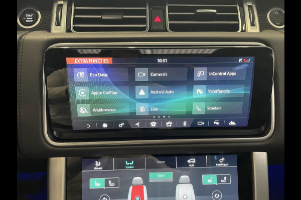 Land Rover Range Rover 3.0 TDV6 Autobiography Trekhaak Panoramadak Navigatie Apple Carplay/Android Auto Adaptive Cruise Control Camera Parkeersensoren Head-up Display Stoelverwarming en verkoeling Stuurverwarming Matrix Ledkoplampen Getinte ramen Luchtvering