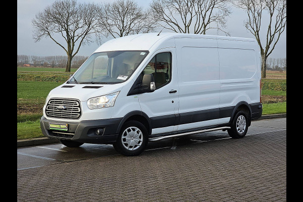 Ford Transit 350 2.0 TDCI L3H2 Trend Laadklep Airco Cruise 3 Zits Euro6 130 PK!