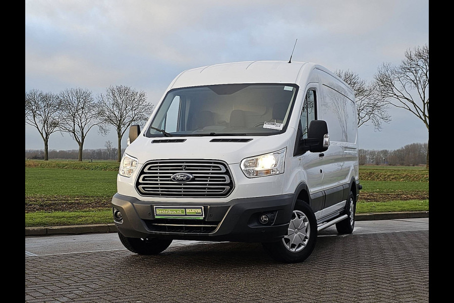 Ford Transit 350 2.0 TDCI L3H2 Trend Laadklep Airco Cruise 3 Zits Euro6 130 PK!