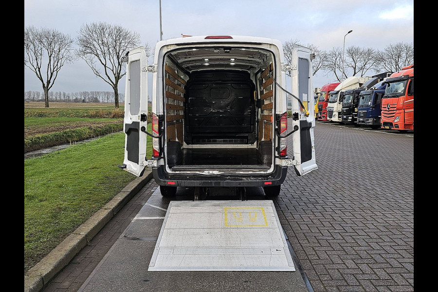 Ford Transit 350 2.0 TDCI L3H2 Trend Laadklep Airco Cruise 3 Zits Euro6 130 PK!