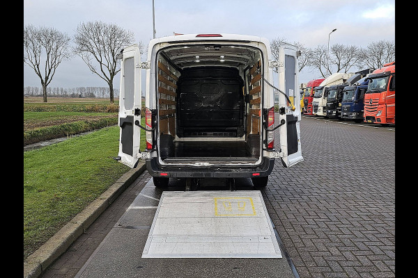 Ford Transit 350 2.0 TDCI L3H2 Trend Laadklep Airco Cruise 3 Zits Euro6 130 PK!