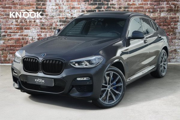 BMW X4 xDrive30i High Executive M Sport Pakket Automaat / Navigatie Professional / Panoramadak / Head-Up Display / Driving Assistant Plus / Innovation Pakket / Leder / M Sportremsysteem / Adaptief Onderstel / 20 Inch