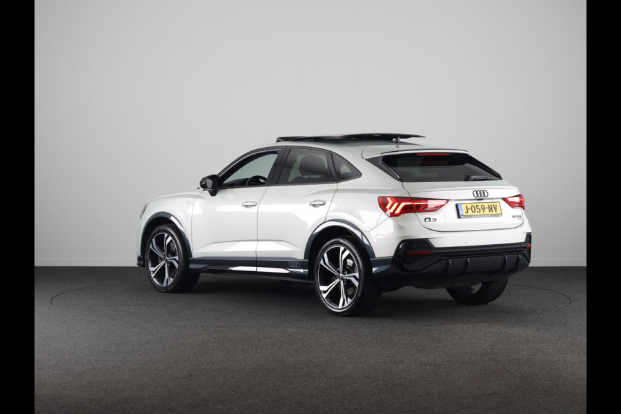 Audi Q3 Sportback 45 TFSI quattro edition one 230pk | Navigatie | Parkeercamera | B&O Audio | Panoramadak | Lederen bekleding