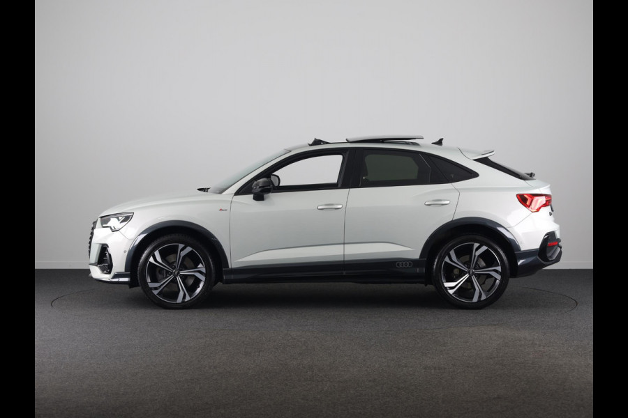 Audi Q3 Sportback 45 TFSI quattro edition one 230pk | Navigatie | Parkeercamera | B&O Audio | Panoramadak | Lederen bekleding
