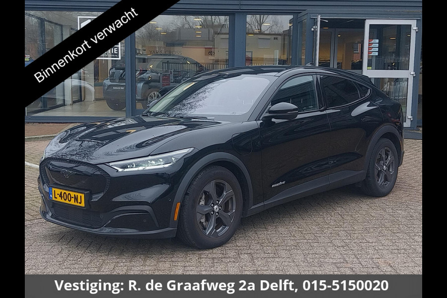 Ford Mustang Mach-E Black Edition RWD 75 kWh | SOH 93% | Bang&Olufsen Audio | 360° camera | Stuur-/Stoelverwarming | Dodehoek detectie