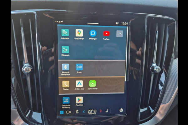 Volvo V60 2.0 T6 hybrid AWD Plus Dark 388PK KRISTAL Autopilot +70km Hyrbride BTW Volle optielijst Adaptieve cruise control CarPlay