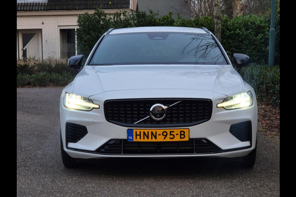 Volvo V60 2.0 T6 hybrid AWD Plus Dark 388PK KRISTAL Autopilot +70km Hyrbride BTW Volle optielijst Adaptieve cruise control CarPlay