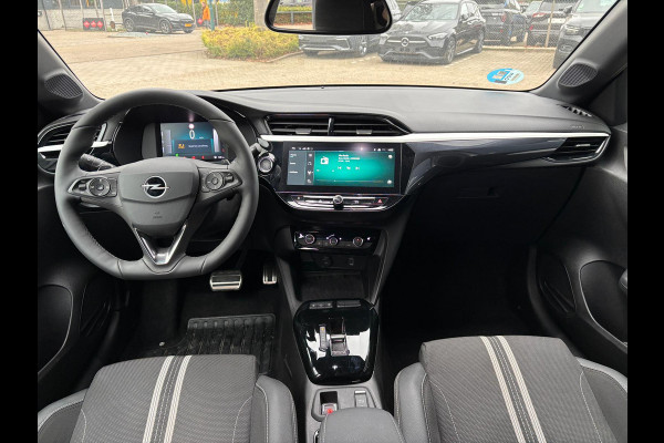 Opel Corsa 1.2 Turbo Hybrid GS Camera, Licht metalen velgen, zwart dak, Armsteun