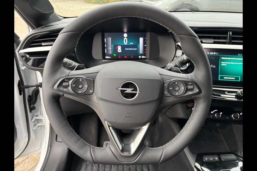 Opel Corsa 1.2 Turbo Hybrid GS Camera, Licht metalen velgen, zwart dak, Armsteun
