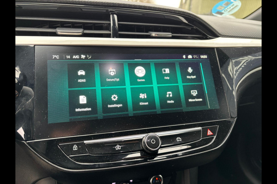 Opel Corsa 1.2 Turbo Hybrid GS Camera, Licht metalen velgen, zwart dak, Armsteun