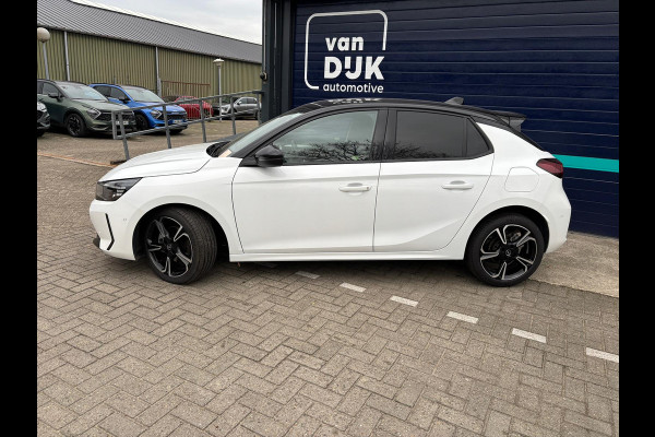 Opel Corsa 1.2 Turbo Hybrid GS Camera, Licht metalen velgen, zwart dak, Armsteun