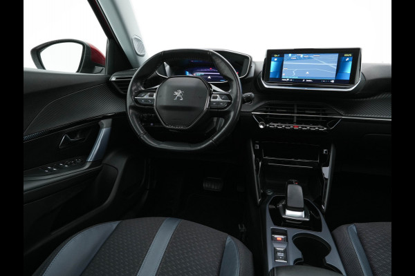 Peugeot e-2008 EV Allure 50 kWh [ 3-Fase ] {SOH-84%} (INCL-BTW) *PANO | LEATHER-FABRIC | FULL-LED | SPORT-SEATS | DIGI-COCKPIT | CAMERA | KEYLESS | PRIVACY-GLASS | DAB+ | NAVI-FULLMAP | ECC | CARPLAY | LANE-ASSIST | PDC | CRUISE | 17''ALU*