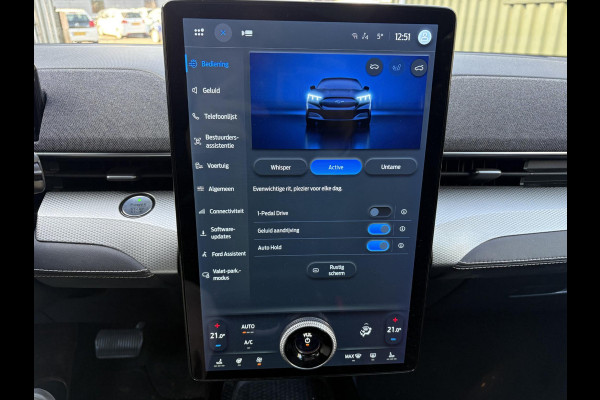 Ford Mustang Mach-E Black Edition RWD 75 kWh | SOH 93% | Bang&Olufsen Audio | 360° camera | Stuur-/Stoelverwarming | Dodehoek detectie