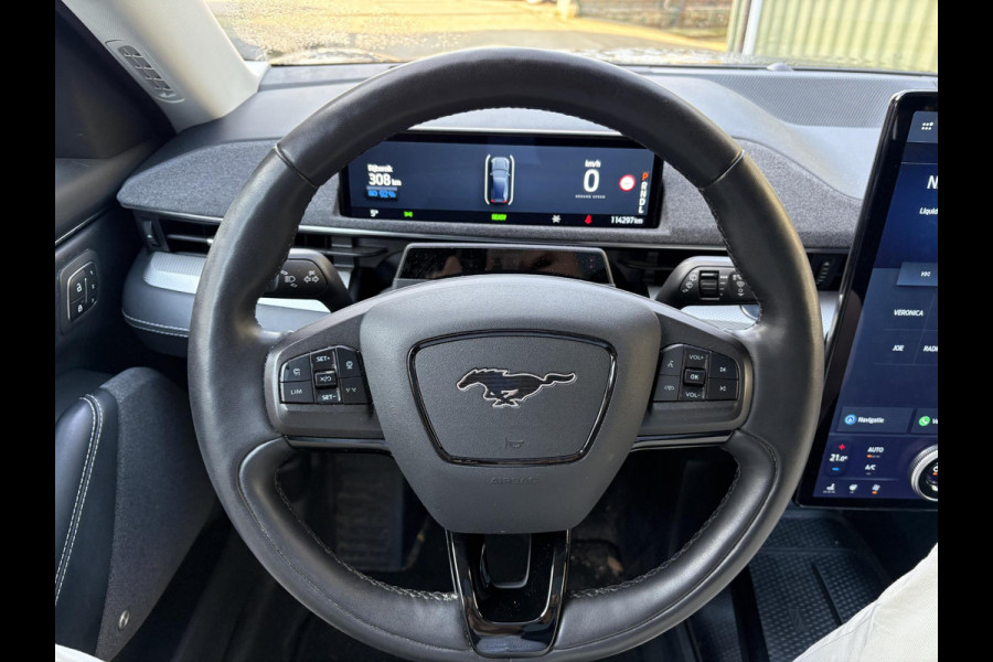 Ford Mustang Mach-E Black Edition RWD 75 kWh | SOH 93% | Bang&Olufsen Audio | 360° camera | Stuur-/Stoelverwarming | Dodehoek detectie