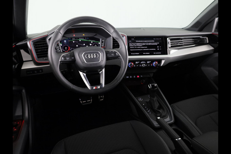 Audi A1 Sportback 40 TFSI S Line 207pk | Komt eind januari binnen | Led koplampen | 18 inch Lichtmetalen velgen | Sportstoelen | Stoelverwarming