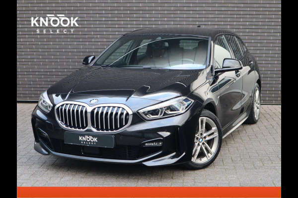 BMW 1-serie 118i High Executive M Sport Pakket Automaat / Live Cockpit Professional / Leder / Hifi / Stoelverwarming / 17 Inch / Adaptieve LED-koplamp / DAB / Parkeersensoren / Lichtpakket