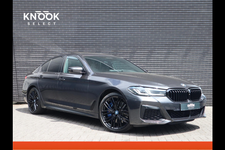 BMW 5 Serie Sedan 545e xDrive High Executive M Sport Pakket Automaat / Live Cockpit Professional / Schuif-/kanteldak / Comfortstoelen / 20 Inch / M Sportremsysteem / Laserlicht / Driving Assistant Professional / Hifi / Stoelventilatie