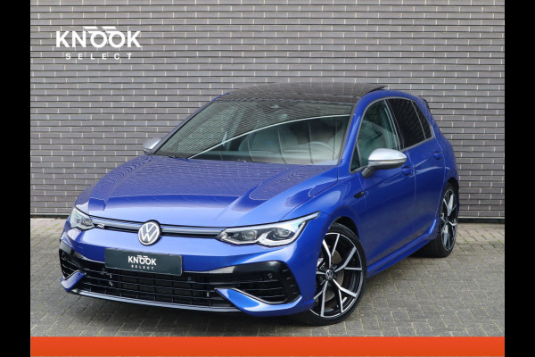 Volkswagen Golf 2.0 TSI R 4Motion / Adaptief Onderstel / Harman Kardon / 100% Historie / Panoramadak / LED / 19 Inch / Head-Up Display / Sportstoelen / Stoelverwarming / Stuurwiel Verwarmd / Dodehoek Detectie