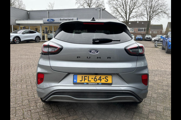 Ford Puma 1.0 EcoBoost Hybrid ST-Line X 155pk Automaat | Panoramadak | Afneembare trekhaak | Winter Pack | Adaptive cruise control | 360 graden camera | Bang&Olufsen | Elektrische achterklep | Matrix LED
