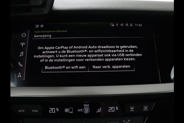Audi A3 40 TFSIe Advanced edition | Sportstoelen | Carplay | Virtual Cockpit | Navigatie | Full LED | Parkeerhulp | Climate control | Cruise control | PHEV | Plug In