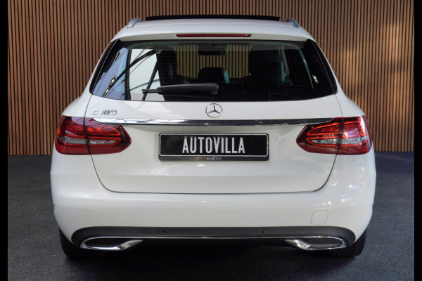 Mercedes-Benz C-Klasse Estate 180 Navi Leder Camera LED PTS Elektr. achterklep Climate Control LM velgen