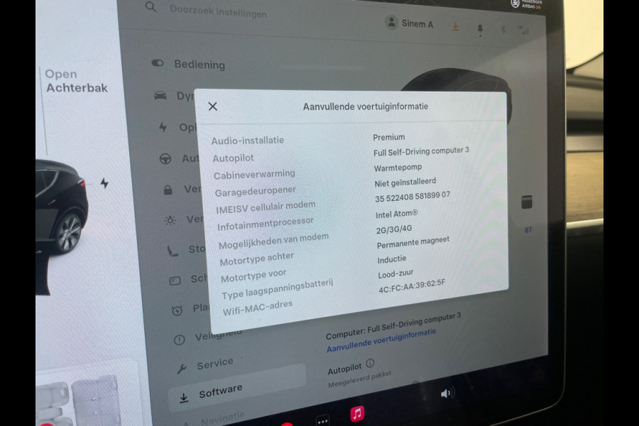 Tesla Model Y Long Range AWD 75 kWh Autopilot Leer Pano.dak 360° Black Warmtepomp
